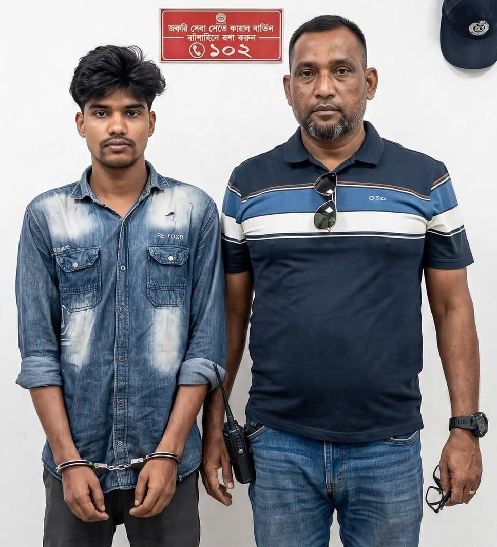 মধুখালীতে কিশোরীকে ধর্ষণের অভিযোগে যুবক গ্রেফতার