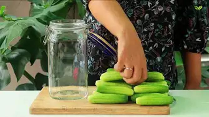 শসা দিয়ে আচার তৈরির প্রক্রিয়া